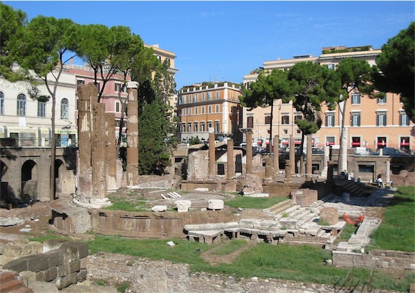 Largo di Torre Argentina taverna del ghetto