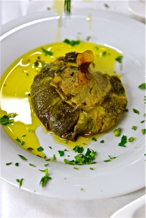 carciofo alla romana ricetta originale