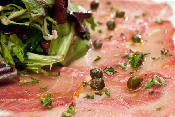 carpaccio tonno kosher