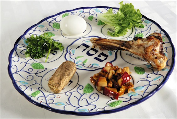 piatto seder pesach 