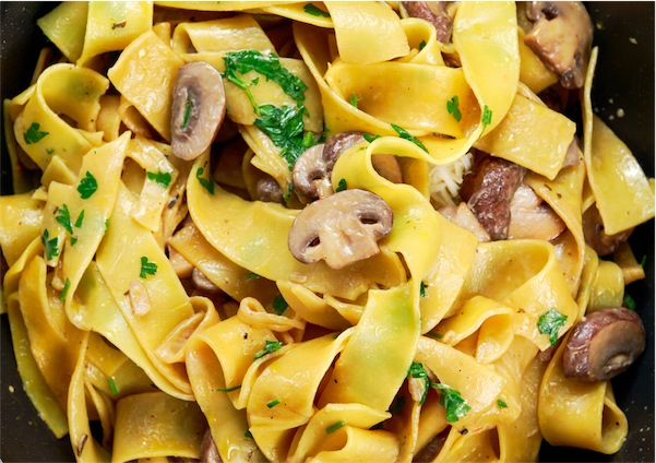 tagliatelle funghi porcini ricetta