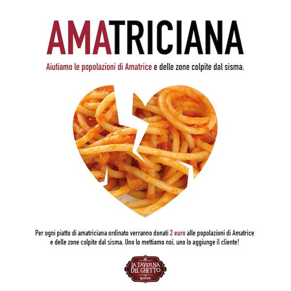 amatriciana amatrice terremoto 