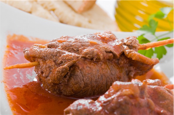 involtini carne carciofi ricetta 