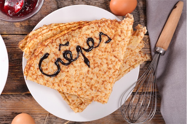 crêpes senza latte kosher parvè 