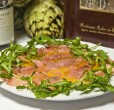 carpaccio tonno taverna del ghetto