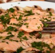 carpaccio salmone marinato